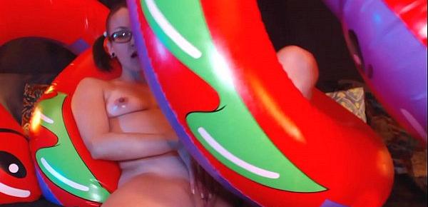  AdalynnX - Inflatable Hydra Fun!!!